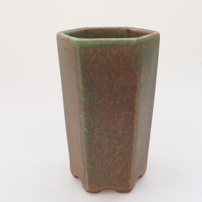 Ceramiczna miska bonsai 9,5 x 8,5 x 14,5 cm, kolor zielony - 1