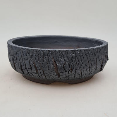 Ceramiczna miska bonsai 20 x 20 x 7 cm, kolor spękany - 1