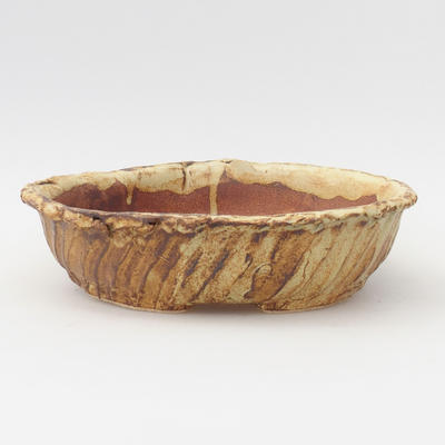 Ceramiczna miska do bonsai - wypalana w piecu gazowym 1240 ° C - 1