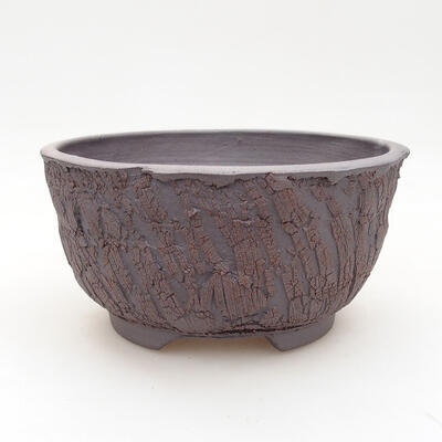 Ceramiczna miska bonsai 13,5 x 13,5 x 7 cm, kolor spękany - 1
