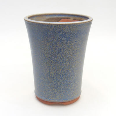 Ceramiczna miska bonsai 10 x 10 x 13,5 cm, kolor niebieski - 1