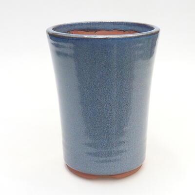 Ceramiczna miska bonsai 9,5 x 9,5 x 13,5 cm, kolor niebieski - 1