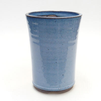 Ceramiczna miska bonsai 9,5 x 9,5 x 14 cm, kolor niebieski - 1