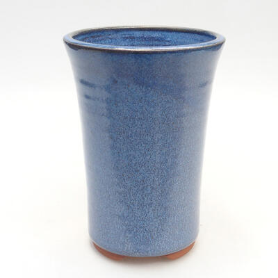 Ceramiczna miska bonsai 10 x 10 x 15 cm, kolor niebieski - 1