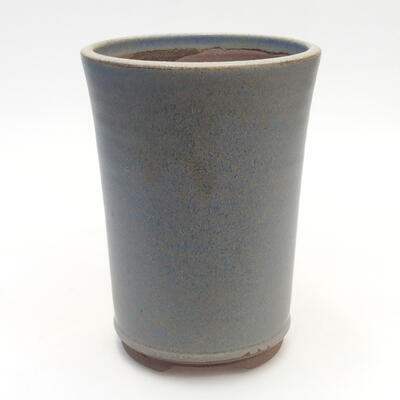 Ceramiczna miska bonsai 10 x 10 x 14 cm, kolor niebieski - 1