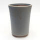 Ceramiczna miska bonsai 10 x 10 x 14 cm, kolor niebieski - 1/3