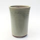 Ceramiczna miska bonsai 9,5 x 9,5 x 14 cm, kolor zielony - 1/3