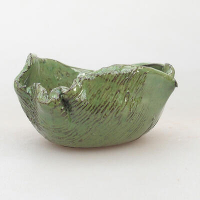 Ceramiczna powłoka 7 x 7 x 5 cm, kolor zielony - 1