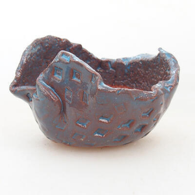 Ceramiczna powłoka 7 x 6,5 x 5,5 cm, kolor niebieski - 1