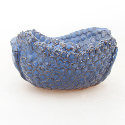 Ceramiczna powłoka 7,5 x 7 x 5 cm, kolor niebieski - 1