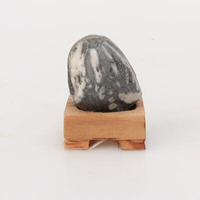 Suiseki - Kamień z DAI (podkładka drewniana) - 1