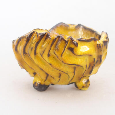 Ceramiczna powłoka 7 x 7 x 5,5 cm, kolor żółty - 1