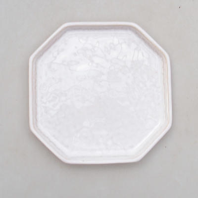 Taca Bonsai 13 - 11 x 11 x 1,5 cm, biały - 1