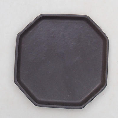 Taca Bonsai 13 - 11 x 11 x 1,5 cm, czarny mat - 1