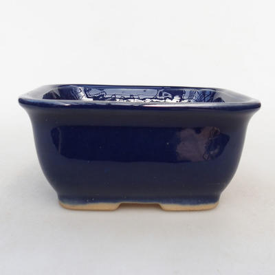 Ceramiczna miska bonsai H 38-12 x 10 x 5,5 cm, niebieski - 1
