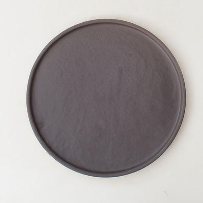 Spodek Bonsai H 21-21,5 x 21,5 x 1,5 cm, czarny mat - 1