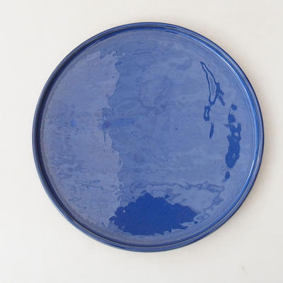 Spodek Bonsai H 21-21,5 x 21,5 x 1,5 cm, niebieski - 1