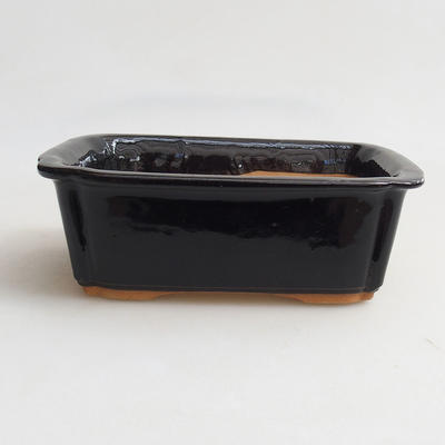 Miska Bonsai H 50-16,5 x 12 x 6 cm, czarny połysk - 1