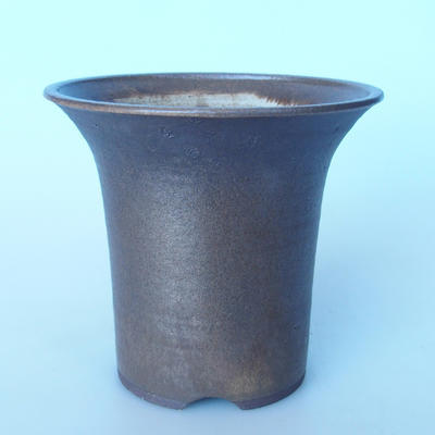 Ceramiczna miska bonsai 22 x 22 x 19,5 cm kolor brązowy - 1