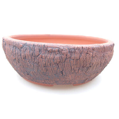 Ceramiczna miska bonsai 15 x 15 x 5 cm, kolor spękany - 1