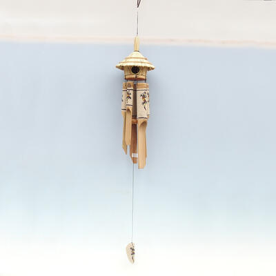 Bambusowa skrzynka gongu jaszczurka 110 cm - 1