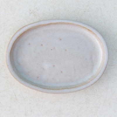 Taca na wodę Bonsai H 04 - 10 x 7,5 x 1 cm, biały - 10 x 7,5 x 1 cm - 1
