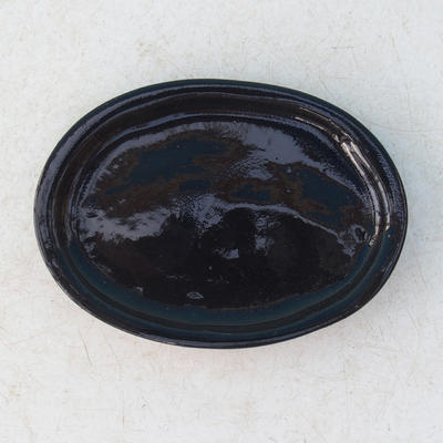 Taca na wodę Bonsai H 04 - 10 x 7,5 x 1 cm, czarny - 10 x 7,5 x 1 cm - 1