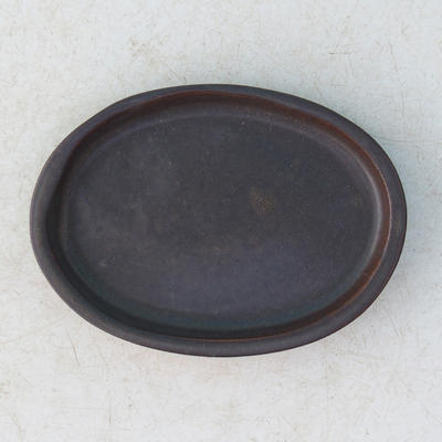 Taca na wodę Bonsai H 04 - 10 x 7,5 x 1 cm, czarny mat - 10 x 7,5 x 1 cm - 1