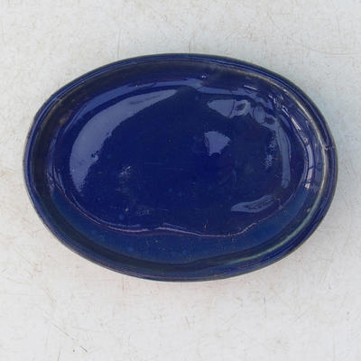 Taca na wodę Bonsai H 04 - 10 x 7,5 x 1 cm, niebieski - 10 x 7,5 x 1 cm - 1