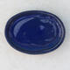 Taca na wodę Bonsai H 04 - 10 x 7,5 x 1 cm, niebieski - 10 x 7,5 x 1 cm - 1/2