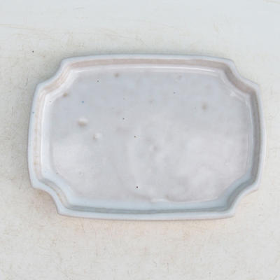 Taca na wodę Bonsai wys. 17-14 x 10 x 1 cm, biały - 14 x 10 x 1 cm - 1