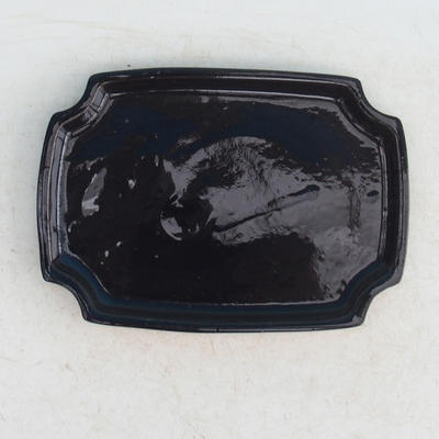 Taca na wodę Bonsai wys. 17-14 x 10 x 1 cm, czarny - 14 x 10 x 1 cm - 1