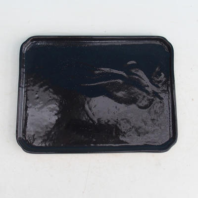 Taca na wodę Bonsai H 20 - 26,5 x 20 x 1,5 cm, czarny - 26,5 x 20 x 1,5 cm - 1