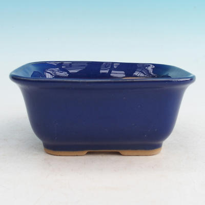 Ceramiczna miska bonsai wys. 36-17 x 15 x 8 cm, niebieski - 17 x 15 x 8 cm - 1