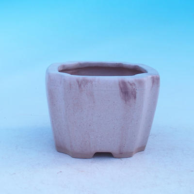 Ceramiczna bańka bonsai - kaskada, beżowy - 1