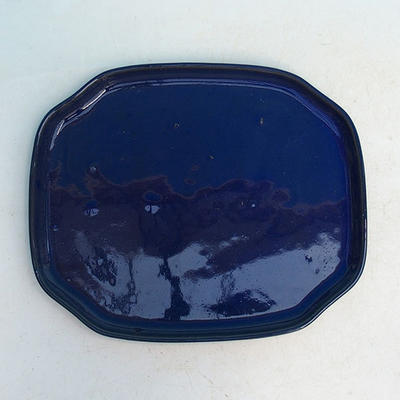 Taca na wodę Bonsai H 32 - 12,5 x 10,5 x 1 cm, niebieski - 12,5 x 10,5 x 1 cm - 1