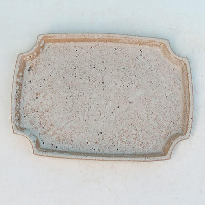 Taca na wodę Bonsai H 03 - 16,5 x 11,5 x 1 cm, beżowy - 16,5 x 11,5 x 1 cm - 1