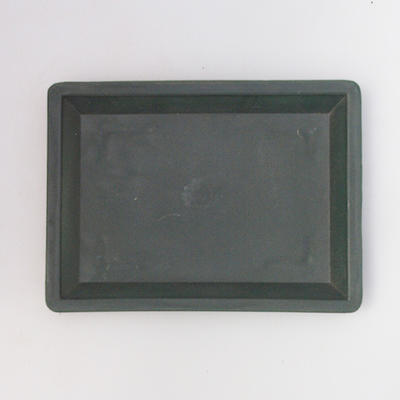Spodek do Bonsai plastik PP-1 - 15 x 11 x 1,8 cm, Zielony