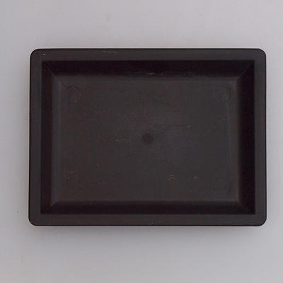 Spodek do Bonsai plastik PP-3 - 11 x 8 x 1,5 cm, czarny