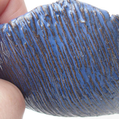 Ceramiczna skorupa 9 x 9 x 5 cm, kolor niebieski - 2
