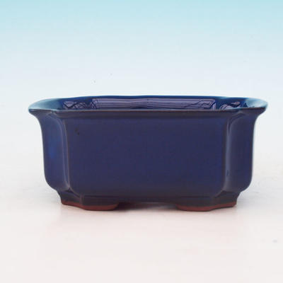 Ceramiczna miska bonsai H 01 - 12 x 9 x 5 cm, niebieski - 12 x 9 x 5 cm - 2