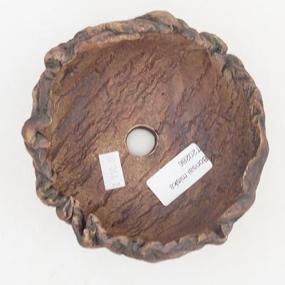 Ceramiczna skorupa 12 x 11 x 8 cm, kolor szary - 2