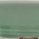 Ceramiczna miska bonsai 10 x 7,5 x 4 cm, kolor zielony - 2/3