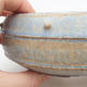 Ceramiczna miska bonsai 15 x 15 x 5 cm, kolor niebieski - 2/3