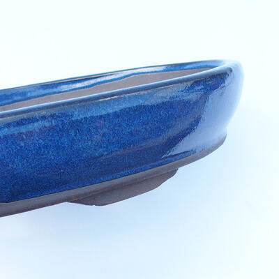 Miska Bonsai 37 x 27 x 6 cm kolor niebieski - 2