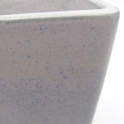 Ceramiczna miska bonsai 8 x 8 x 11 cm, kolor niebieski - 2