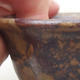 Ceramiczna miska bonsai 15 x 12 x 4 cm, kolor brązowy - 2/4