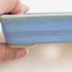 Ceramiczna miska bonsai 11 x 8 x 3 cm, kolor niebieski - 2/4