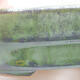 Ceramiczna miska bonsai 13,5 x 10 x 3,5 cm, kolor zielony - 2/3