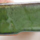 Ceramiczna miska bonsai 12 x 9 x 4 cm, kolor zielony - 2/3